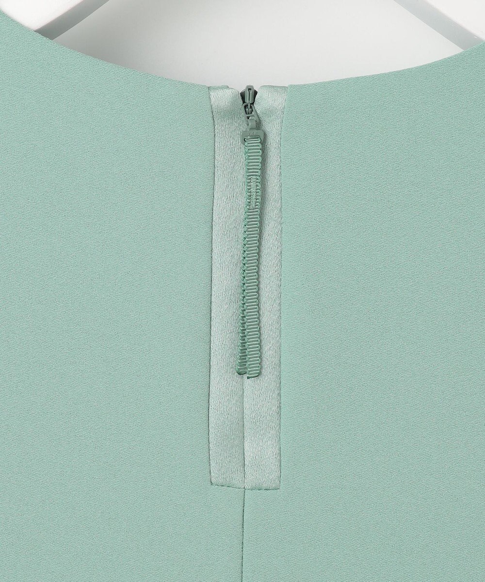 自由区 【SHIHOさんコラボ・洗える】バックサテンジョーゼット ブラウス 