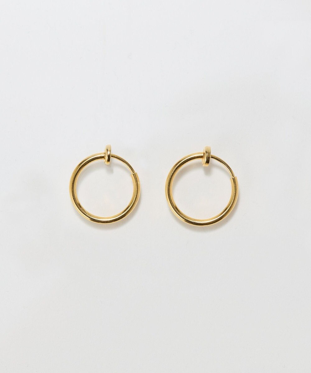 Phoebe 〈金属アレルギー対応〉バランスパールフープイヤリング　ゴールド/ステンレス/大ぶり/存在感◎/主役級 