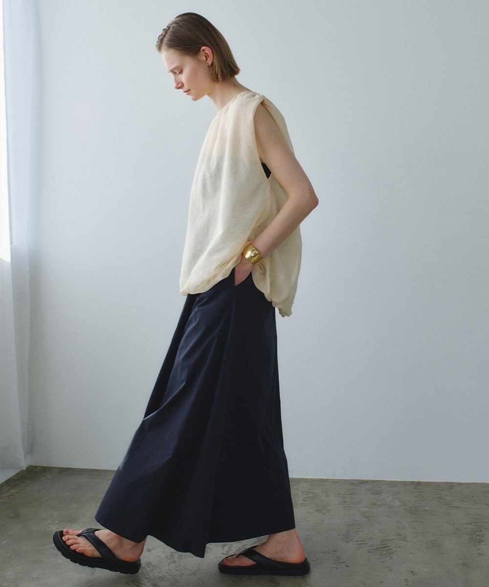 BEIGE， TOPAZ / バルーン シアーニット 