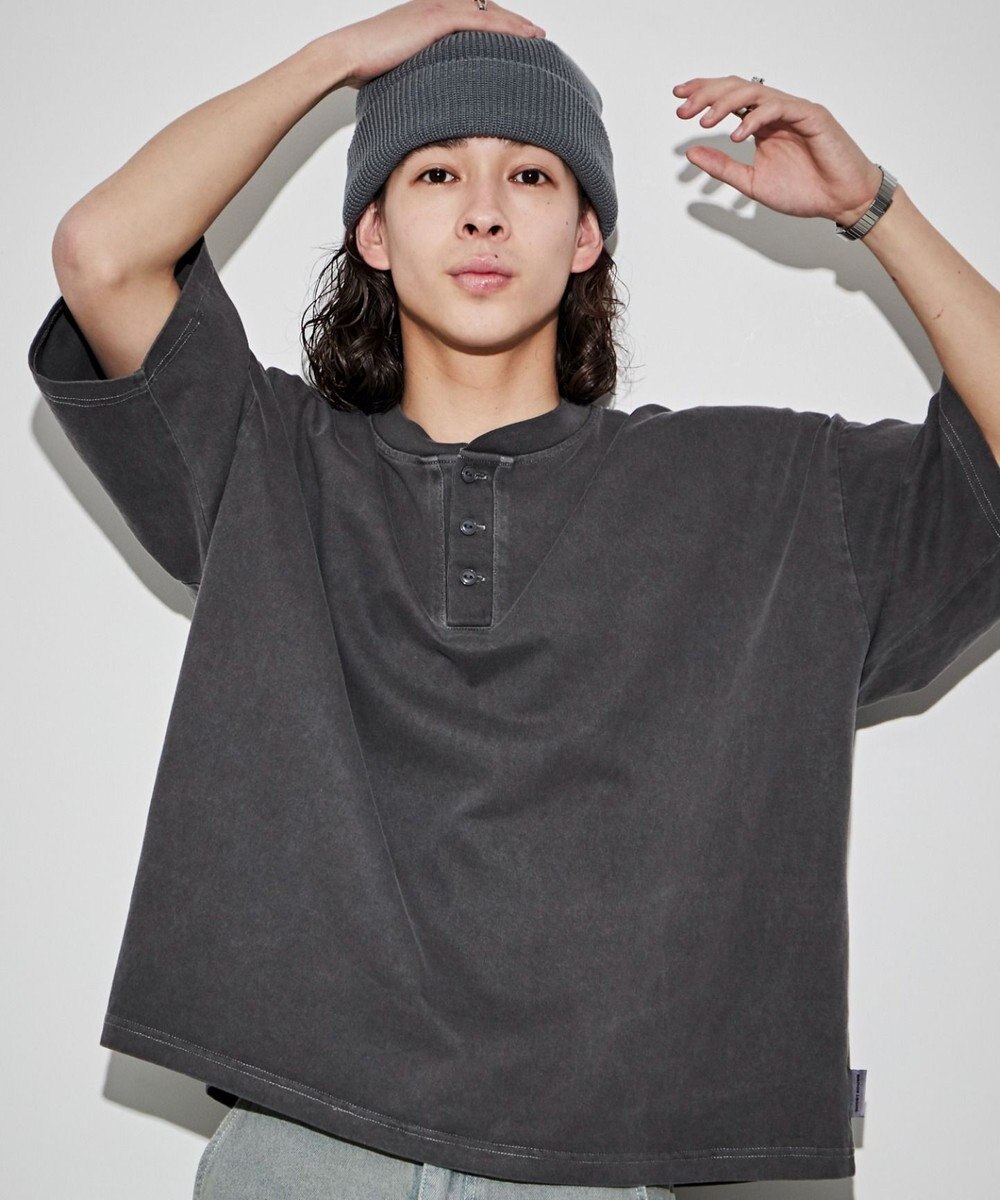 WEGO 【ユニセックス着用ITEM】HENRYNECK　T 