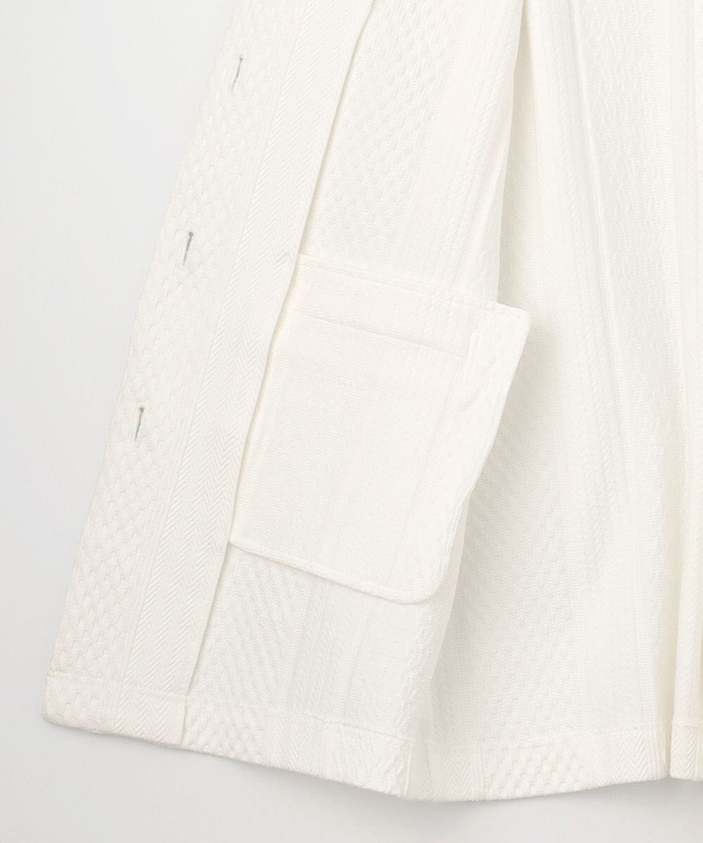 SHARE PARK LADIES 【洗える】ケーブルジャガード ジレ 