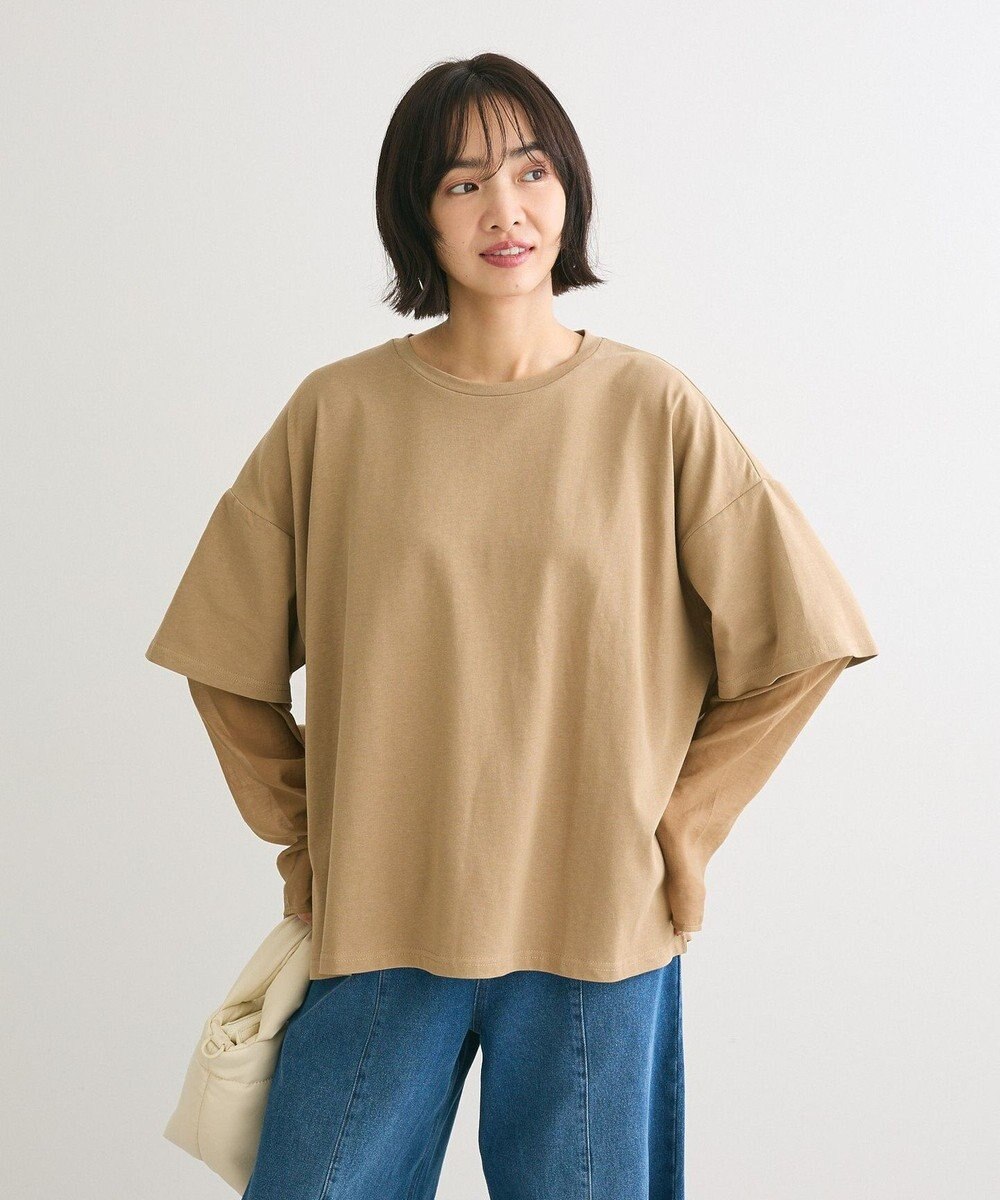 Green Parks ・ＡＮＤＳＥＡＲＣＨ　フェイクレイヤードロングＴＥＥ 