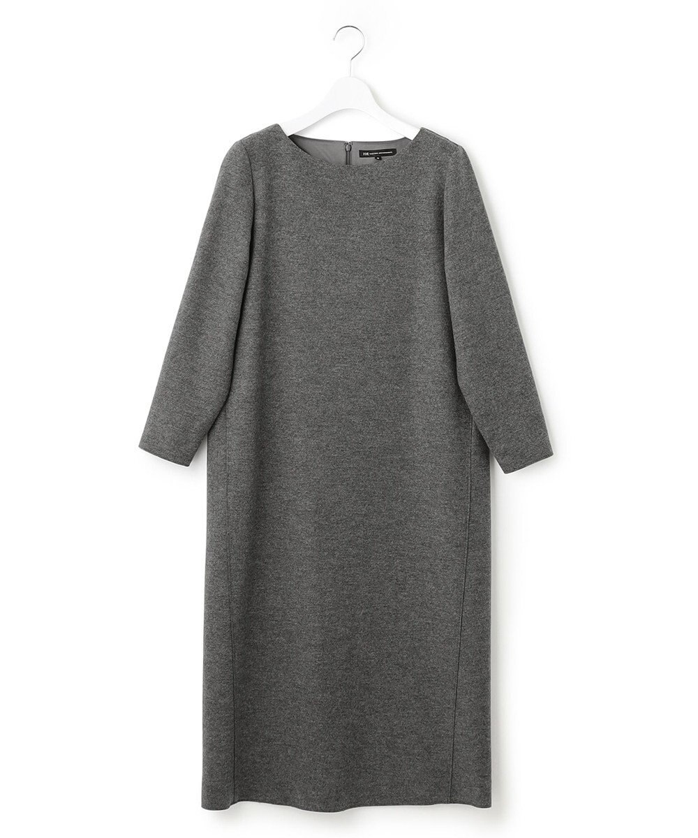 23区 【CLASSY.1月号掲載】ウール圧縮スムース  サック ワンピース 