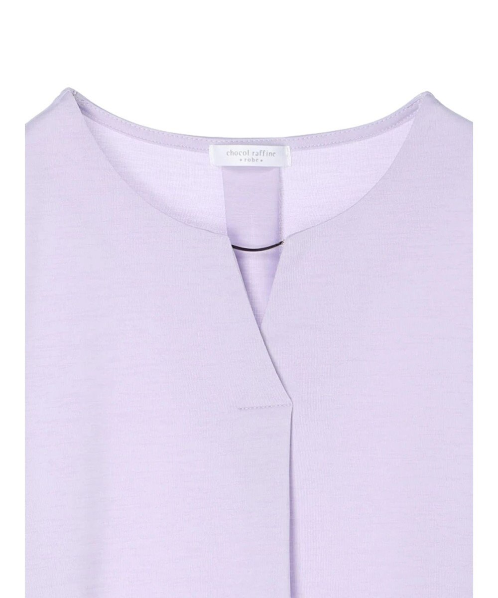 Green Parks バー付き７分袖ブラウソー 