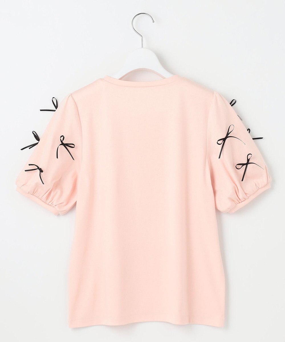 Feroux 【洗える】ランダムリボン カットソー 