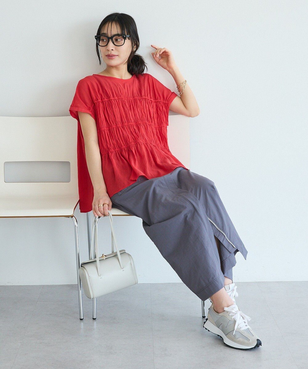 CRAFT STANDARD BOUTIQUE ヴィンテージボイルギャザーブラウス 