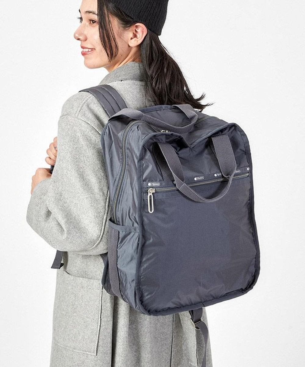 LeSportsac CR URBAN BACKPACK/シャドウグレーC シャドウグレーC