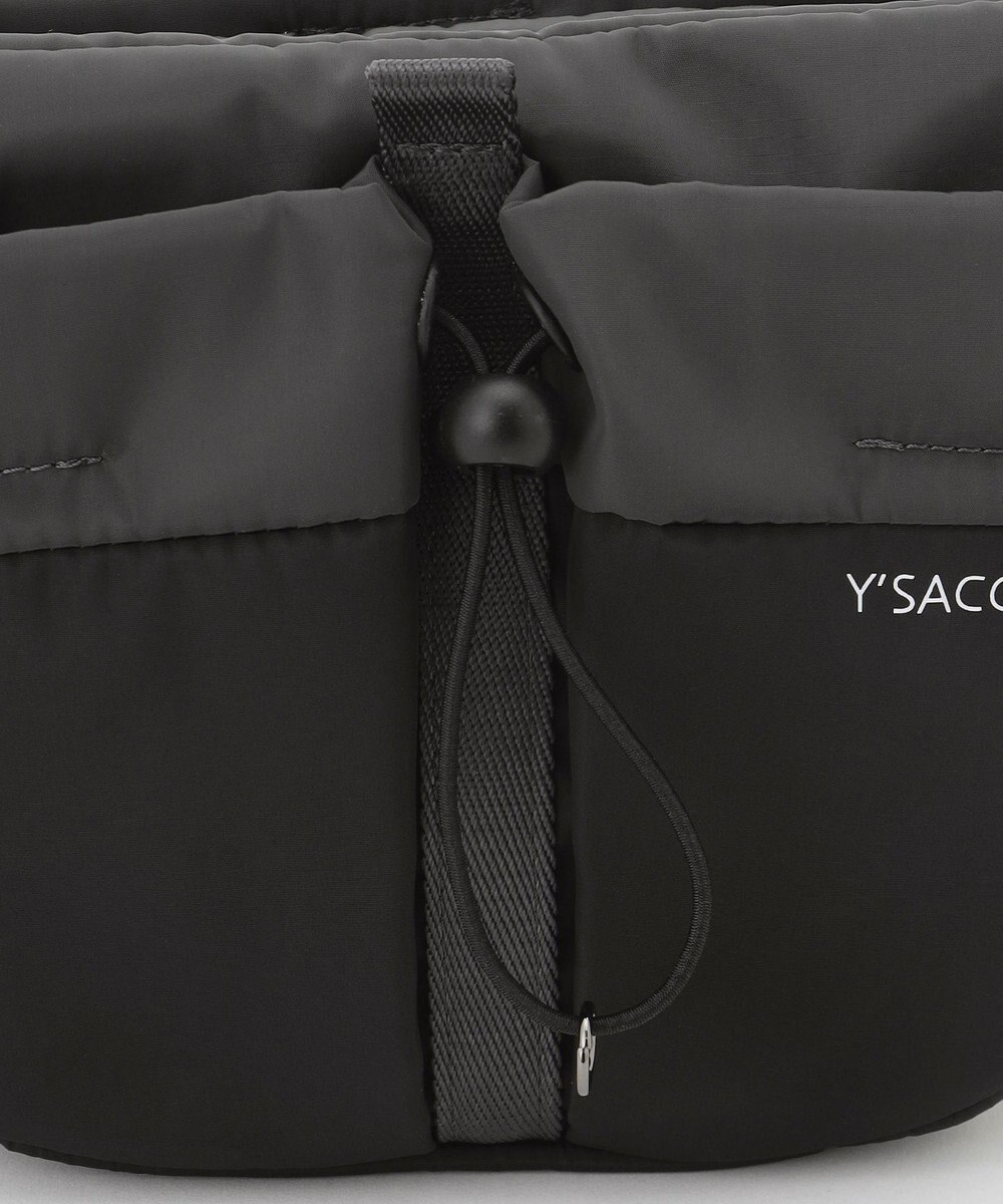 Y'SACCS ドローストリング コンビカラーショルダー mini 