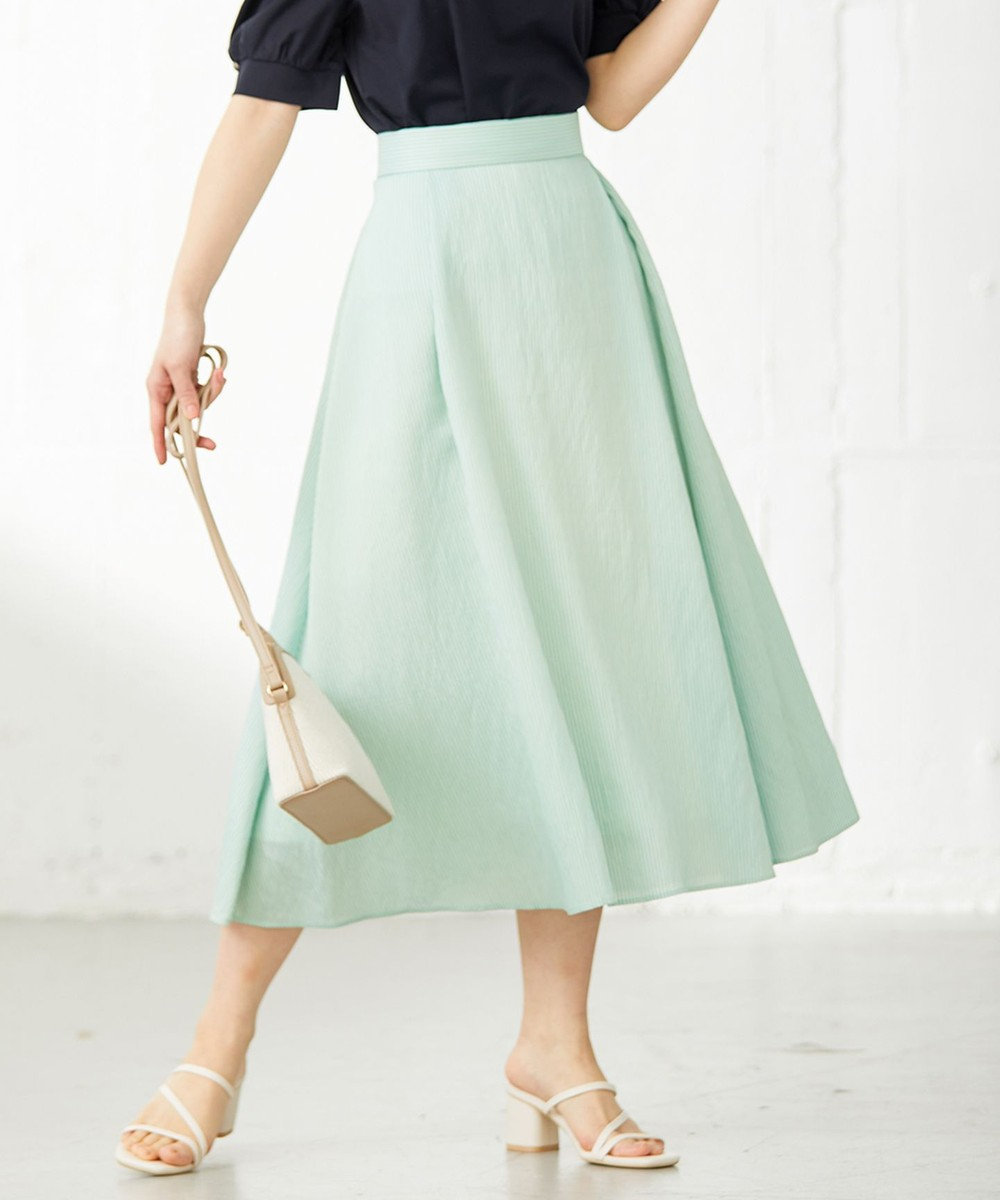 洗える】エアリーストライプ スカート / any SiS | ファッション通販