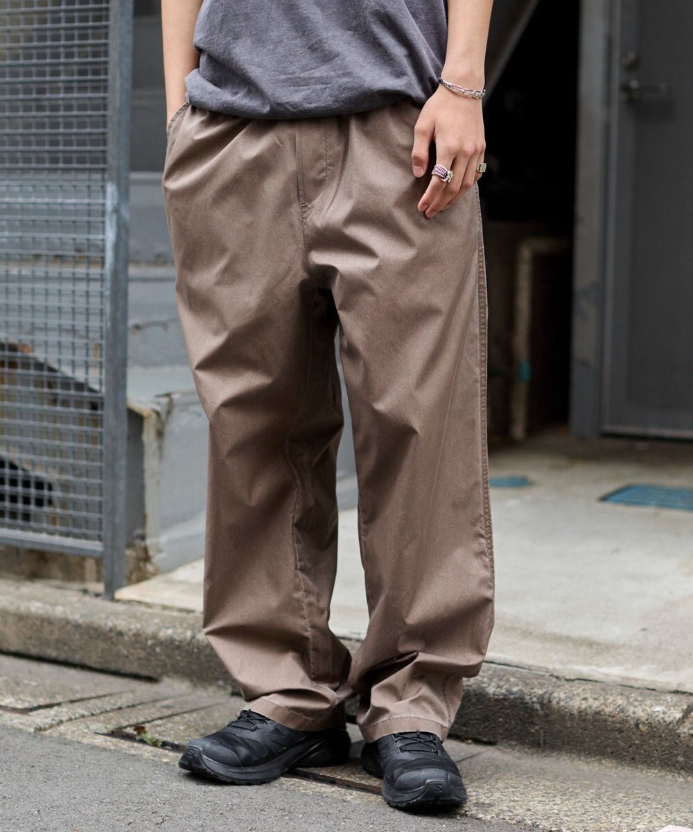 WEGO 【ウエストゴム/ドライ/速乾/MLサイズ展開】ピグメントDRYイージーパンツ 