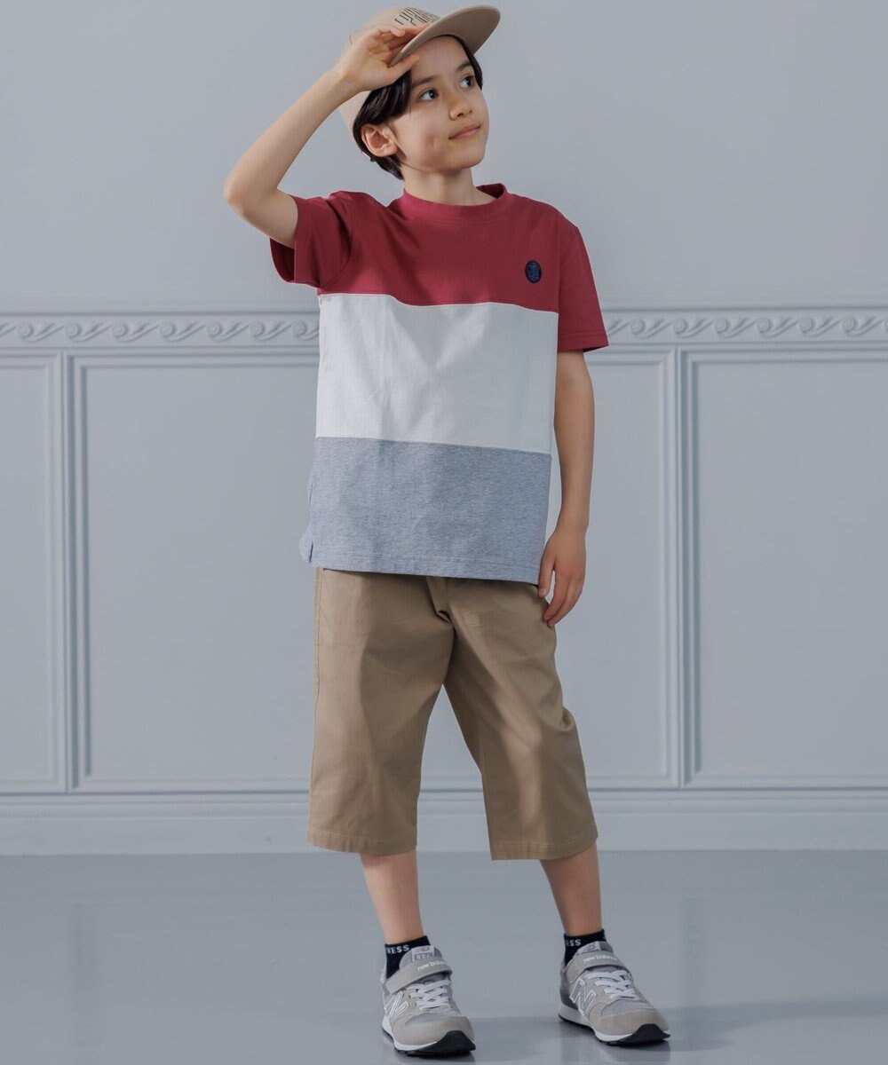 J.PRESS KIDS 【140-170㎝】トリコロール 半袖Ｔシャツ 