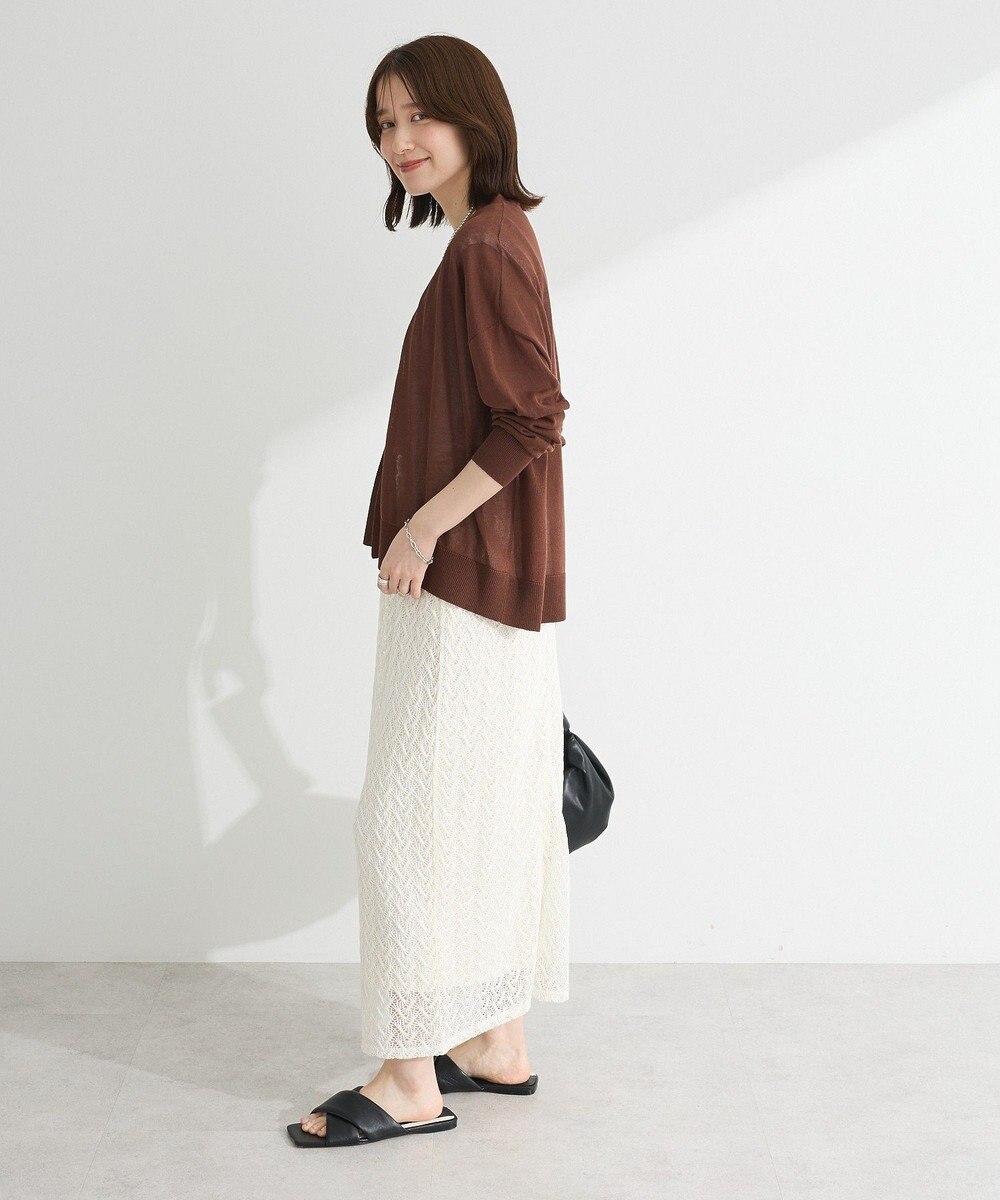 Green Parks 接触冷感ゆったりカーディガン 