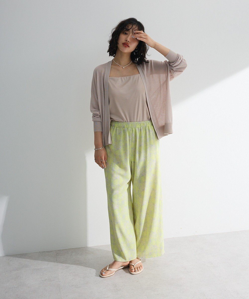 Green Parks 接触冷感ゆったりカーディガン 