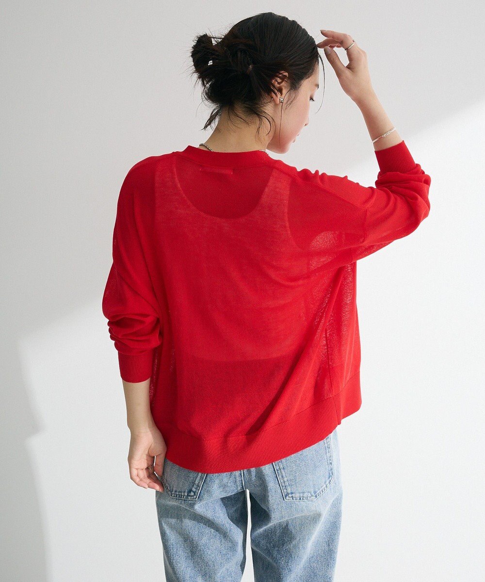 Green Parks 接触冷感ゆったりカーディガン 