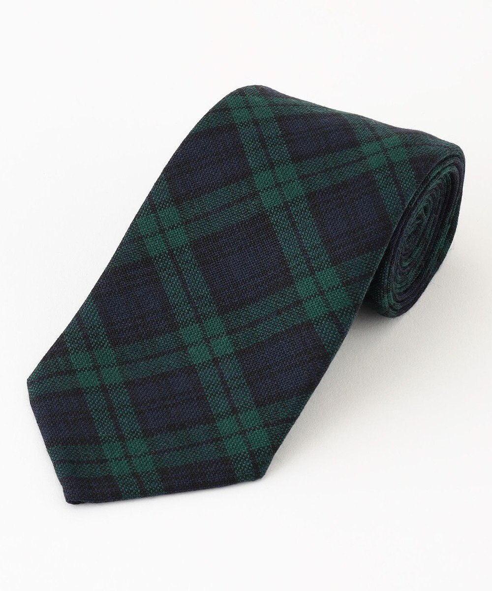 J.PRESS MEN 【STEPHEN WALTERS】ウールタータンチェック ネクタイ 