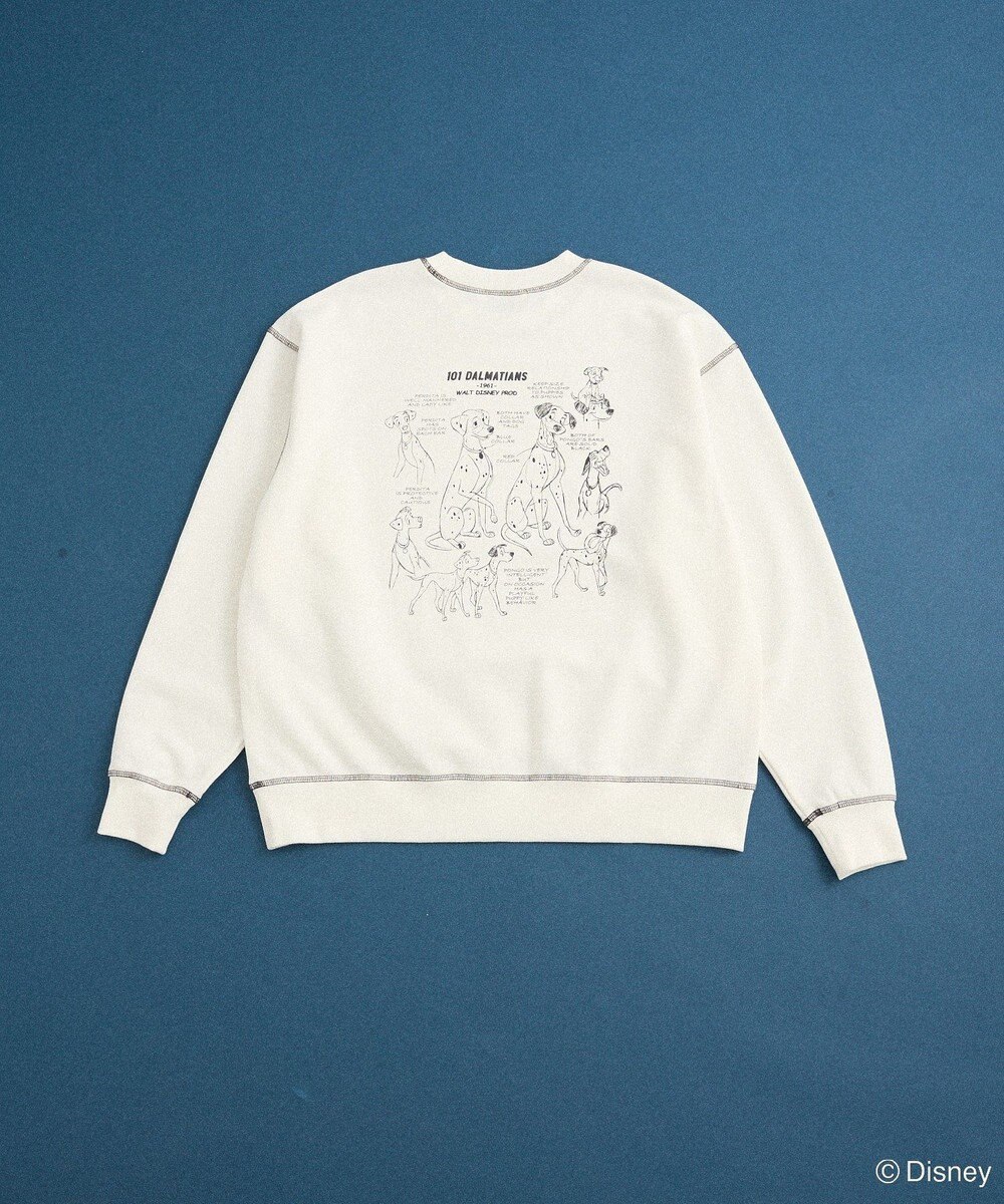 Green Parks １０１匹わんちゃん／バックプリントスウェット 