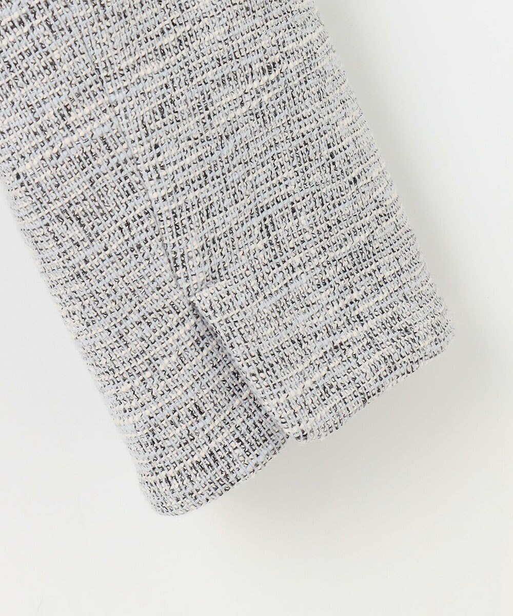 ANY SIS L 【洗える】ライトストレッチ ツイード ジャケット 