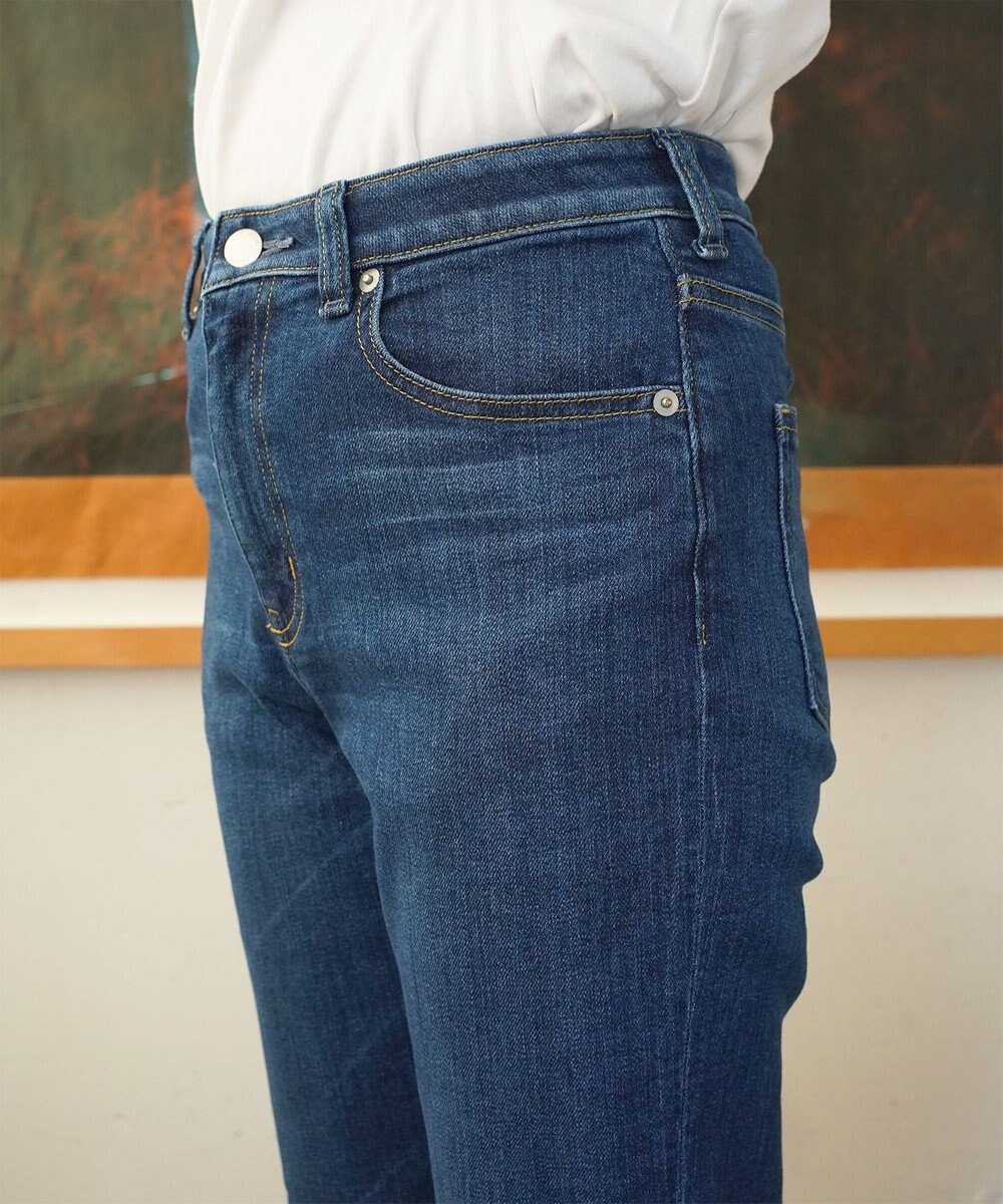 caqu Slim boy`s 程よいフィット感のボーイフィットデニム 