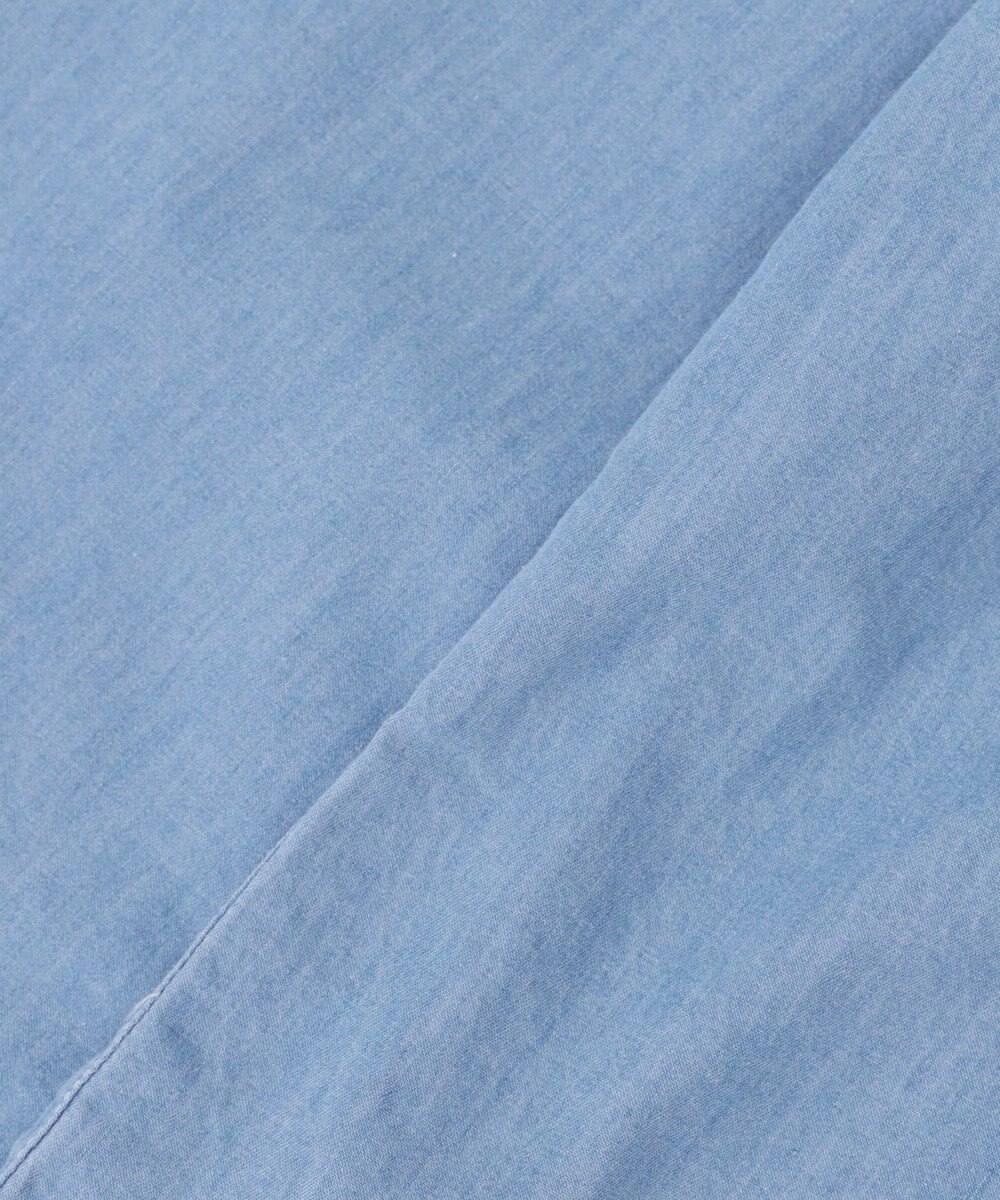 ANY KIDS シャンブレー ガウチョパンツ 