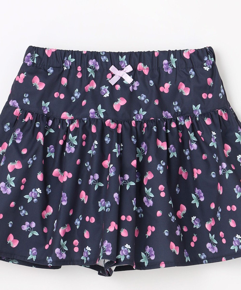 ANY KIDS 【洗濯機可能】総柄フルーツ キュロット 