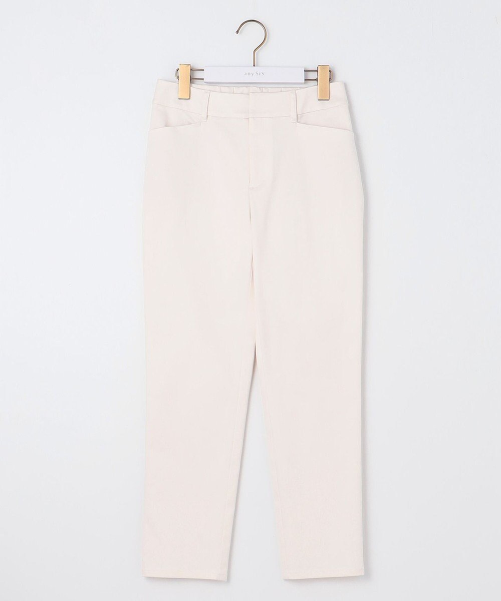 ANY SIS 【撥水機能】サテンストレッチビューティー パンツ 