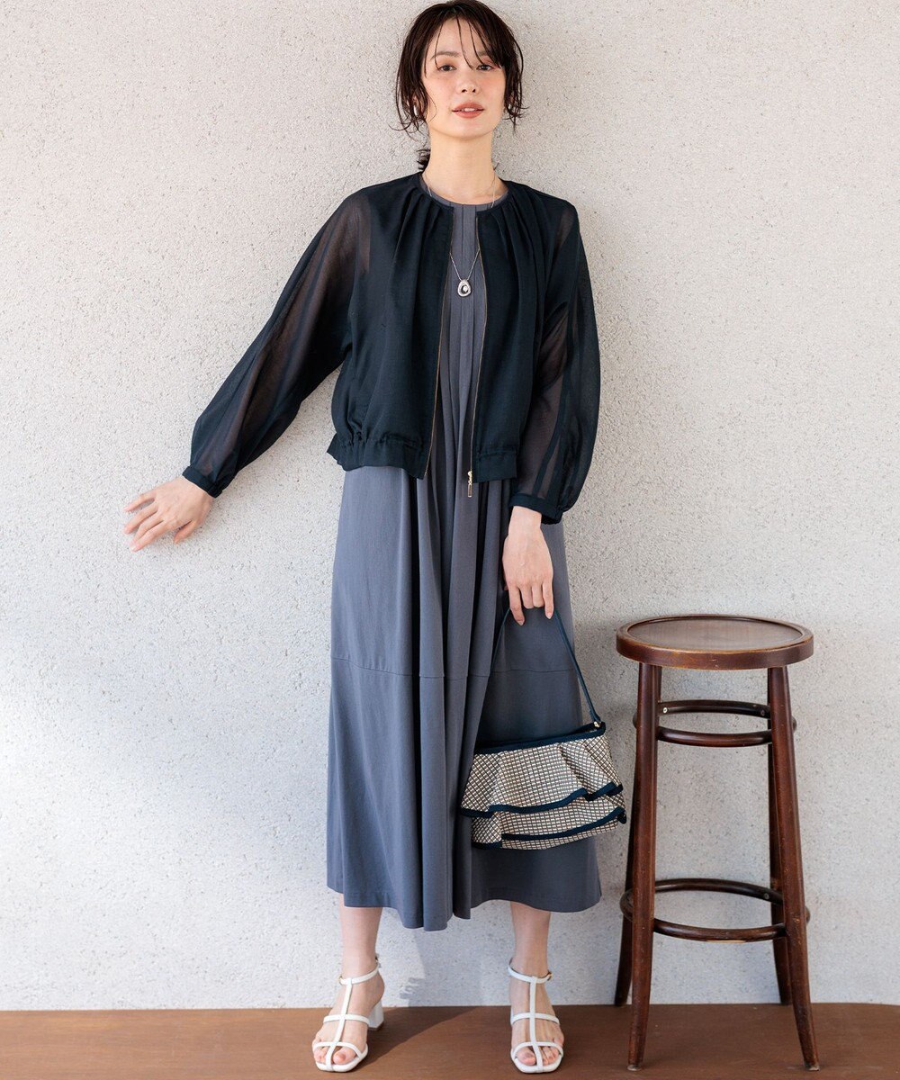 組曲 チュールラッフルバッグ 