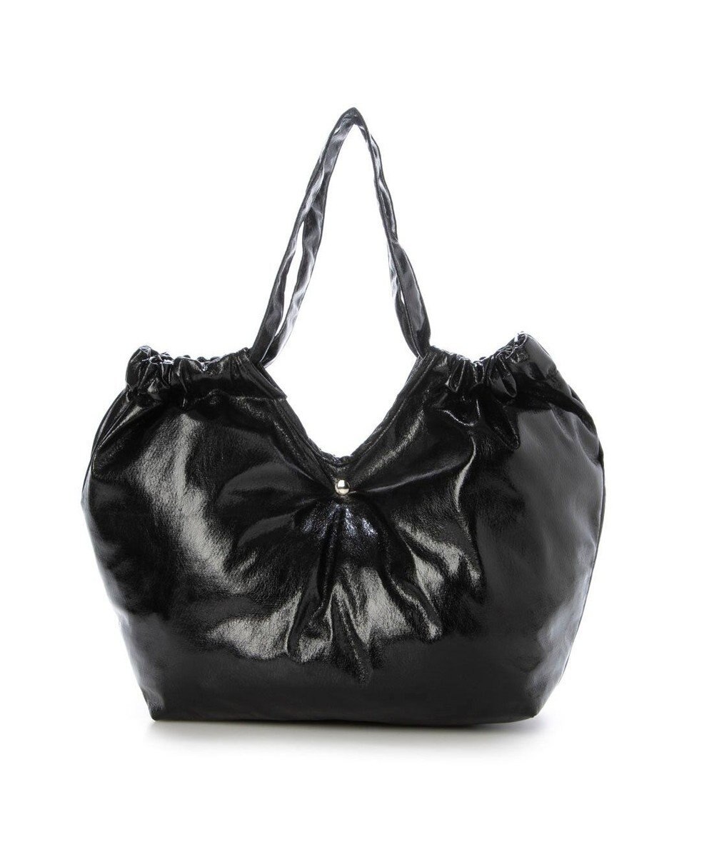 UNBILLION カシュカシュ cachecache / メタリックギャザーパッカブルトート 