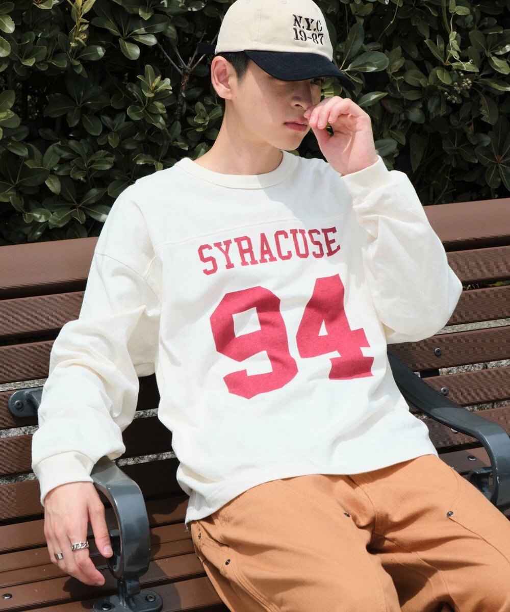 WEGO 【ユニセックス着用ITEM】ナンバリングフットボールBIG　T（LS） 