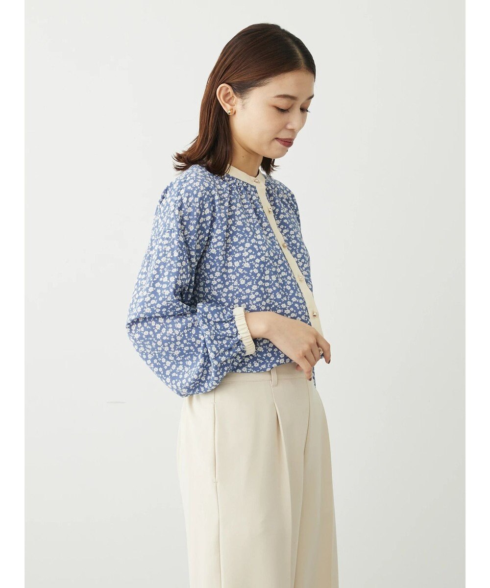 Green Parks ・ＥＬＥＮＣＡＲＥ　ＤＵＥコバナパイピングブラウス 