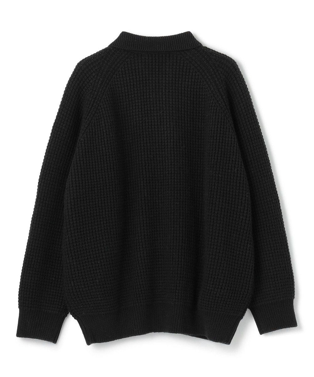 UNFILO MENS 【男女兼用】ウールポップコーン ジップ ブルゾン 