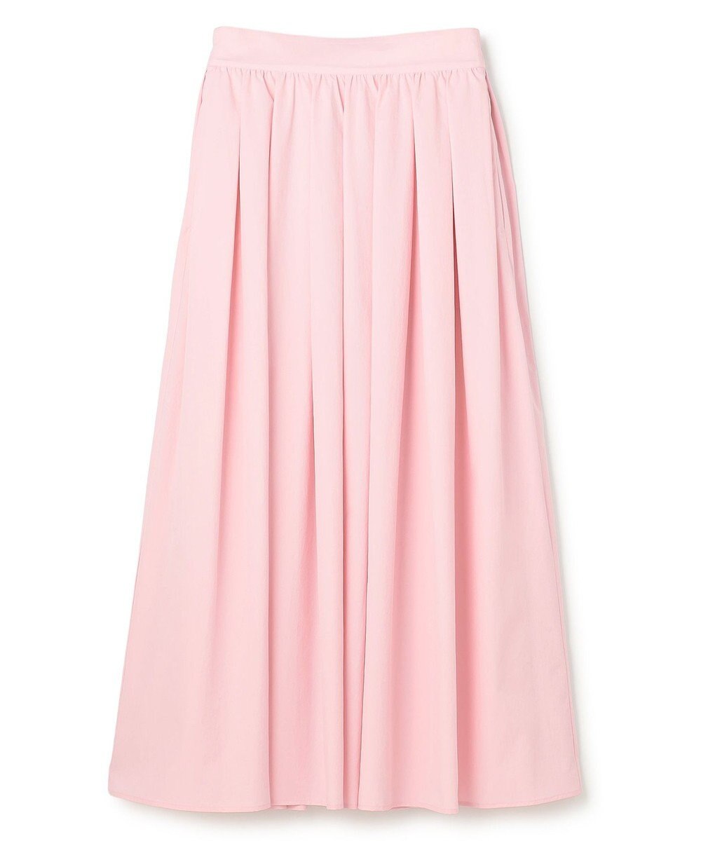 uncrave クールタッチカラータイプライター フレアスカート 