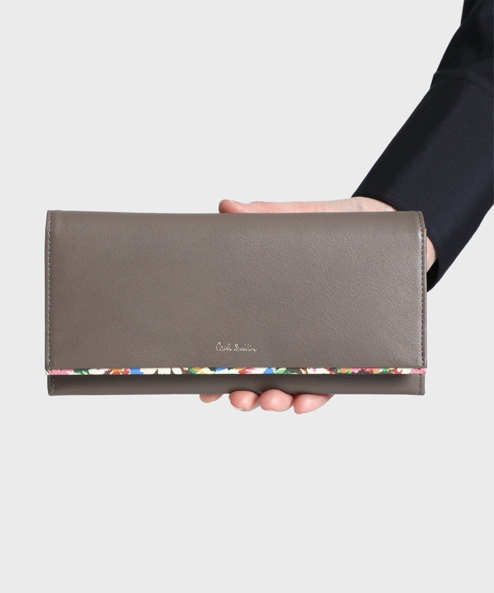 Paul Smith マーガレットプリントトリム 長財布 