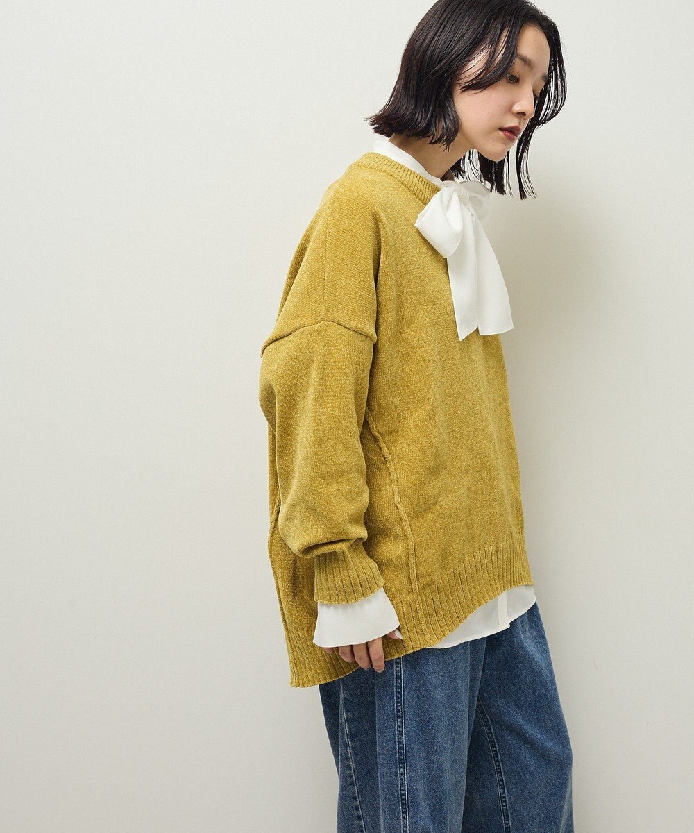 Green Parks リラックスモールニットチュニック 