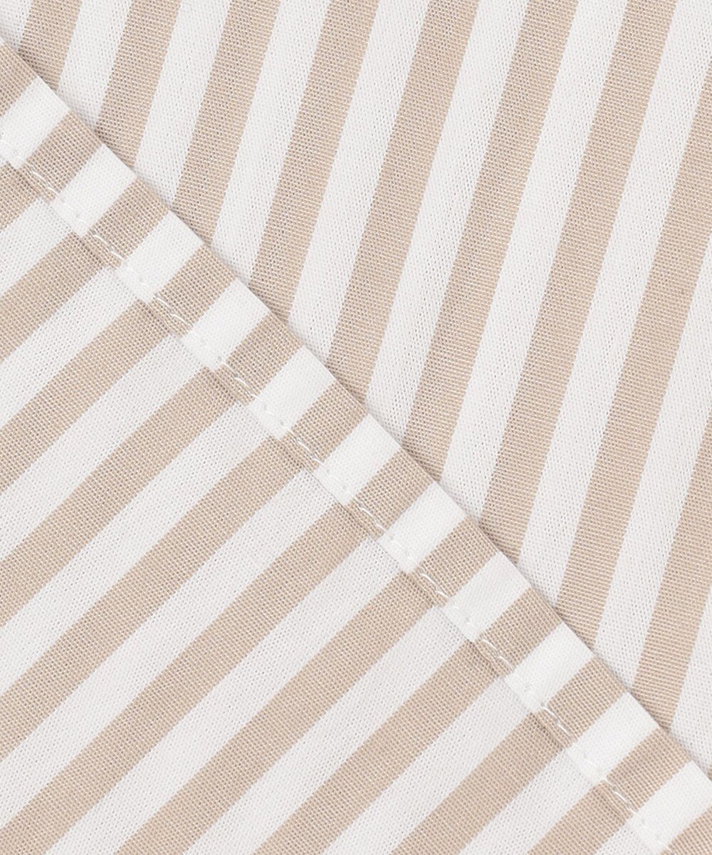 Feroux 【洗える】カラーストライプビッグ シャツ 