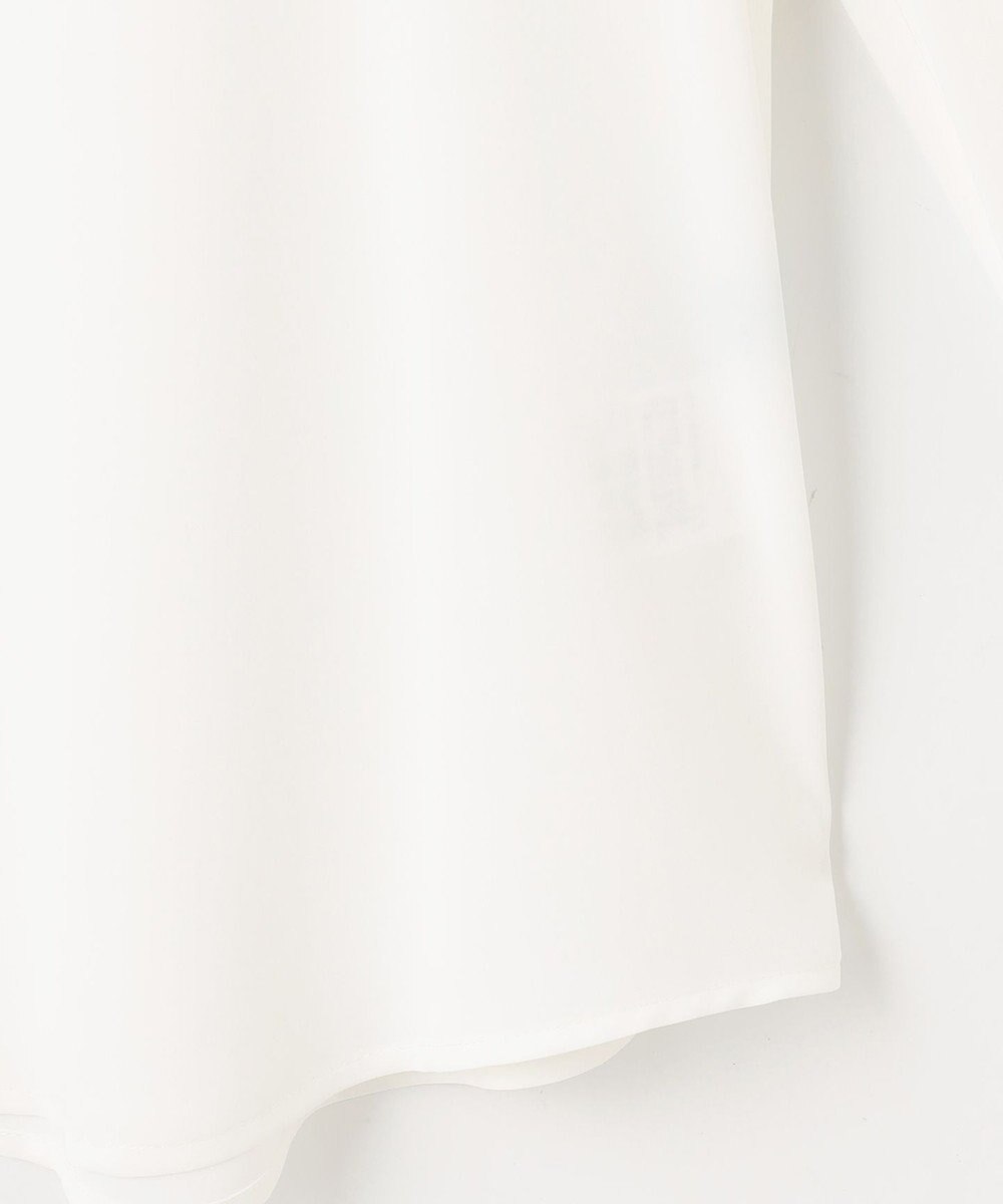 組曲 S ライトデシン プリーツブラウス 