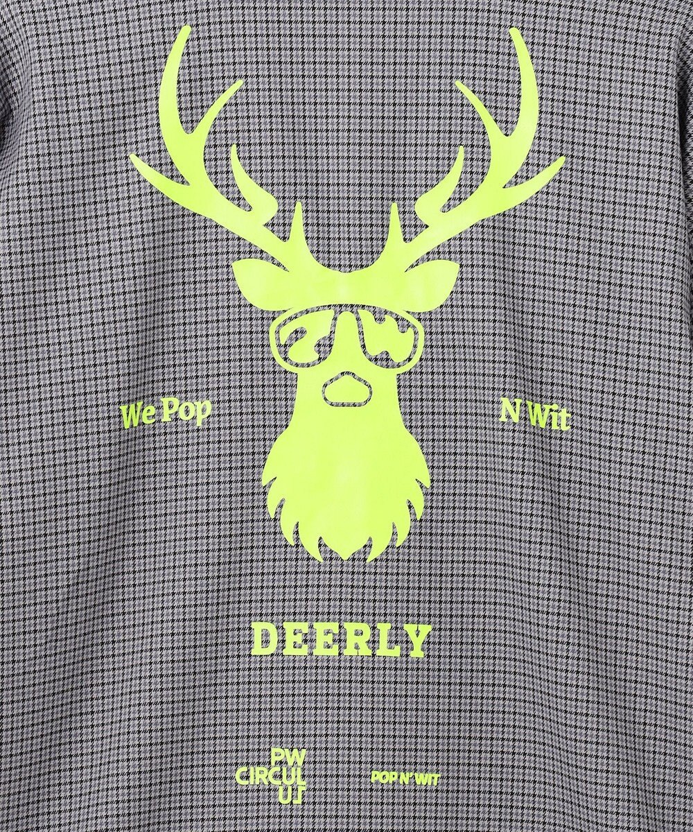 PW CIRCULUS 【MEN】CLASSICAL×SPORTY　チェック柄コーチジャケット 