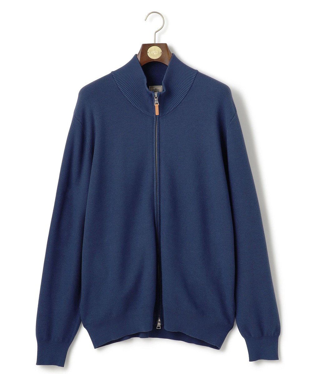 J.PRESS MEN 【KING SIZE】【ストレッチ性 / イージーケア】【FLEX YARN】フルジップニットカーディガン 