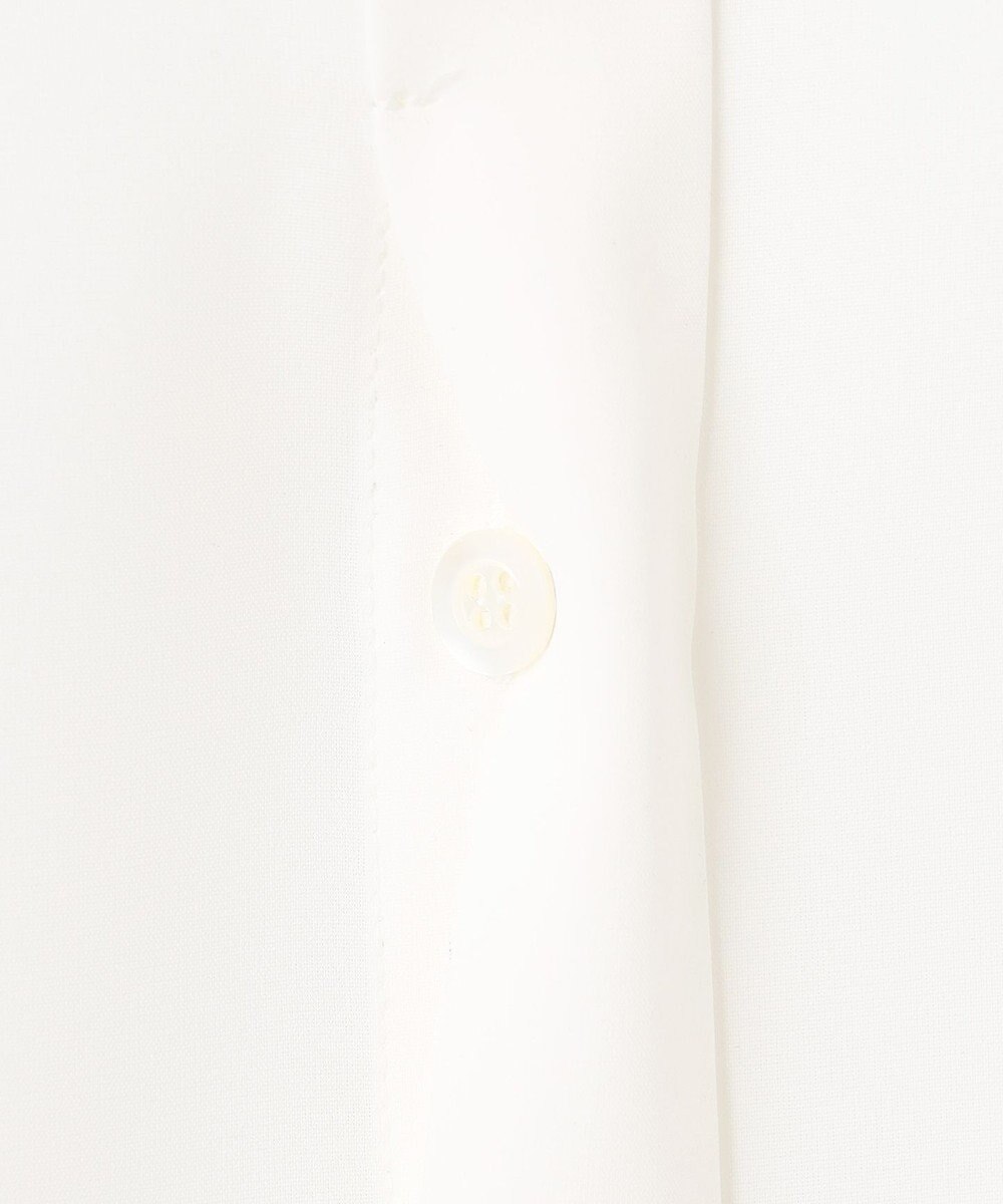 組曲 S ライトデシン プリーツブラウス 