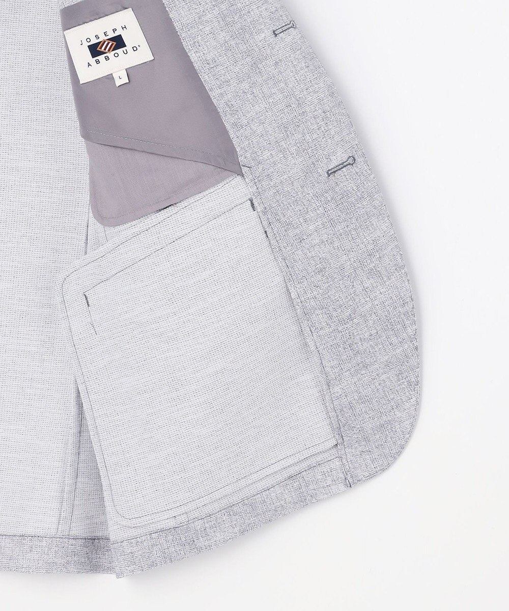 JOSEPH ABBOUD 【キングサイズ・通気性/清涼/軽量/ストレッチ】クールピケストレッチジャケット 