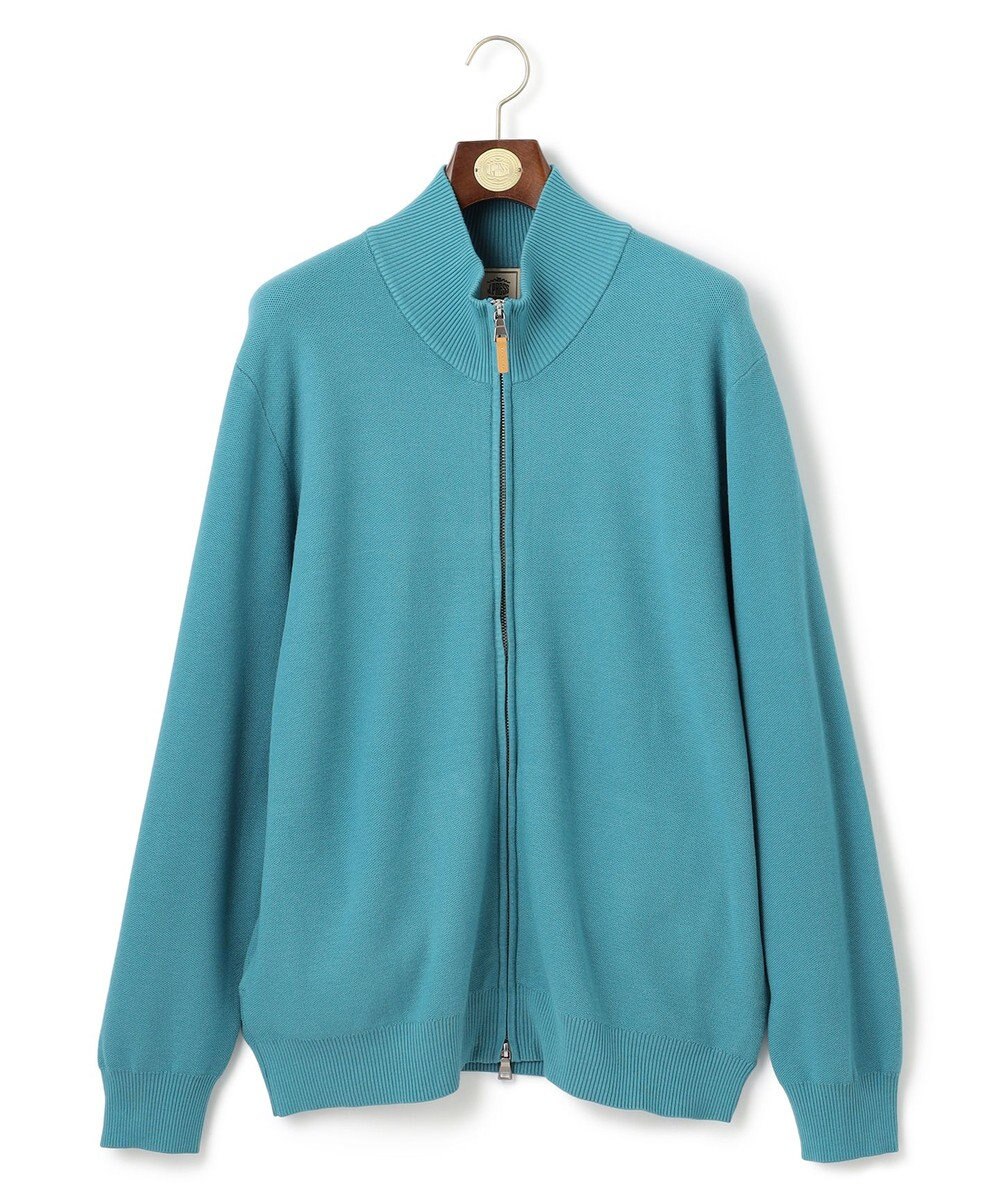 J.PRESS MEN 【KING SIZE】【ストレッチ性 / イージーケア】【FLEX YARN】フルジップニットカーディガン 