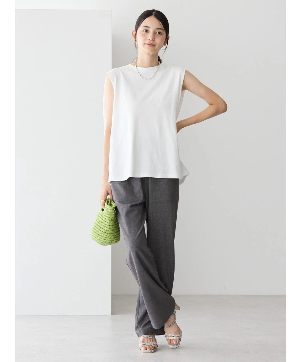 AMERICAN HOLIC 接触冷感ショルダータックノースリーブプルオーバー 