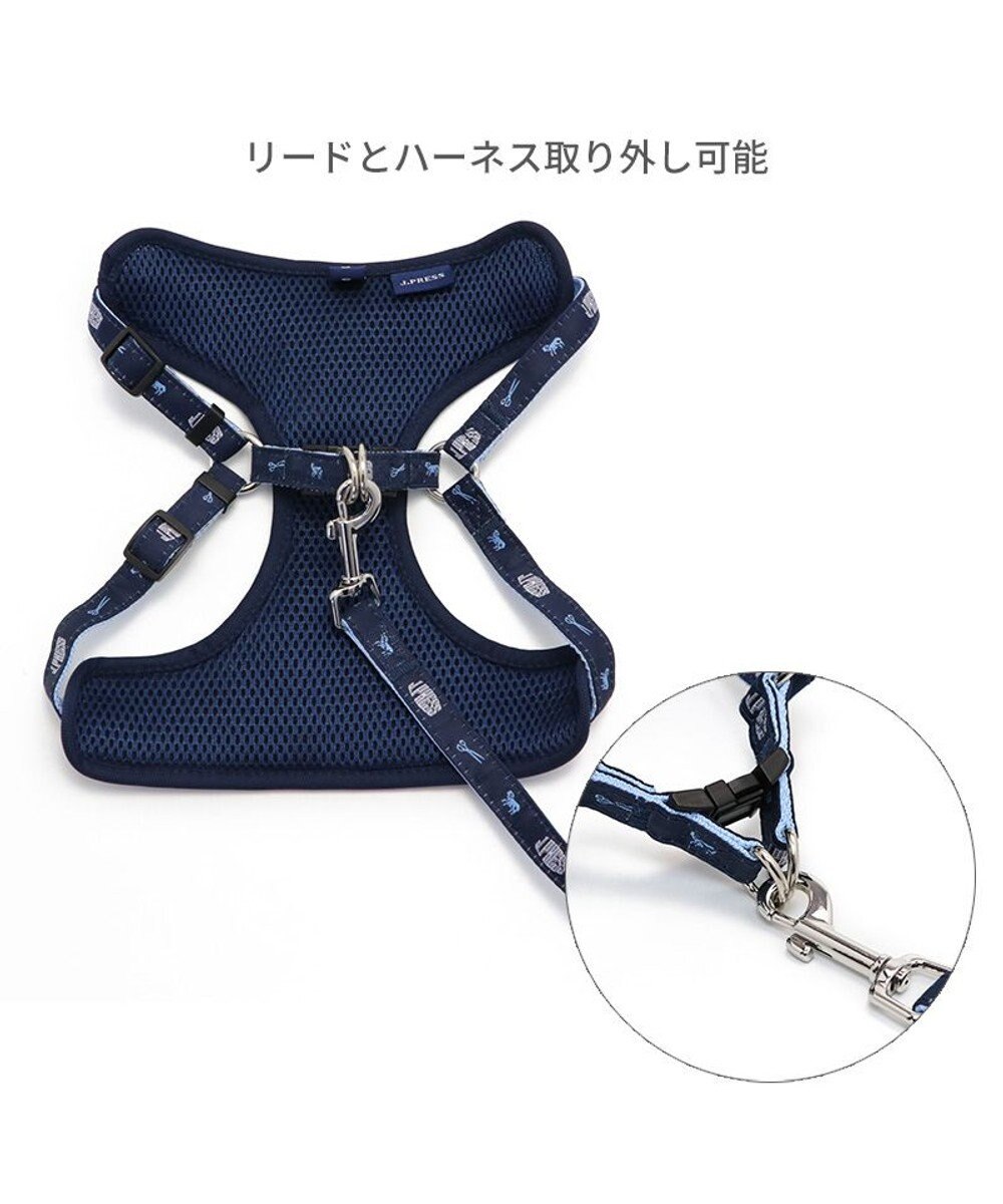 PET PARADISE J.PRESS  ギンガムチェック  ハーネス&リード  ＳＳ 小型犬 