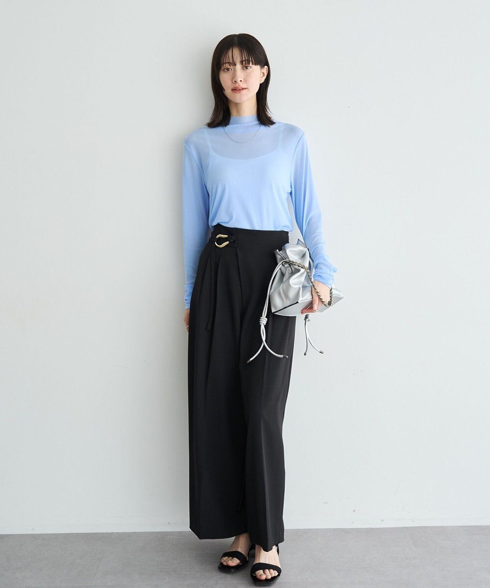 YECCA VECCA 2wayチェーンギャザーバッグ 