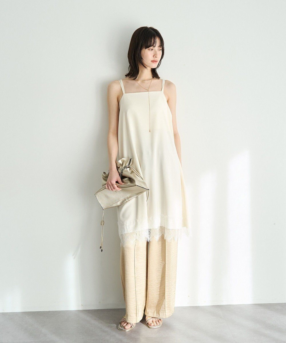 YECCA VECCA 2wayチェーンギャザーバッグ 