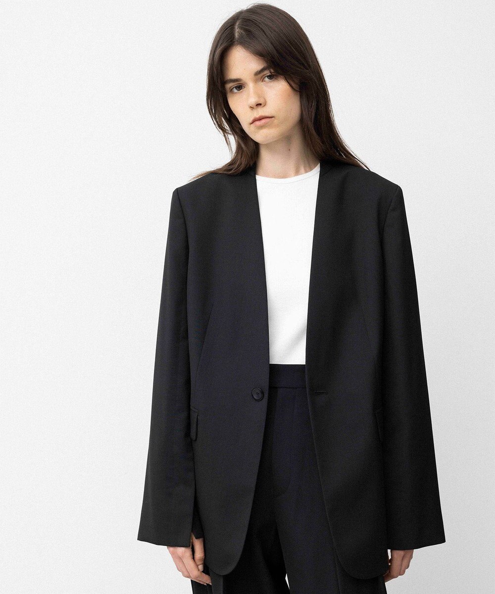 NAVE 【Nave】ウールポリエステルツイル ジャケット 