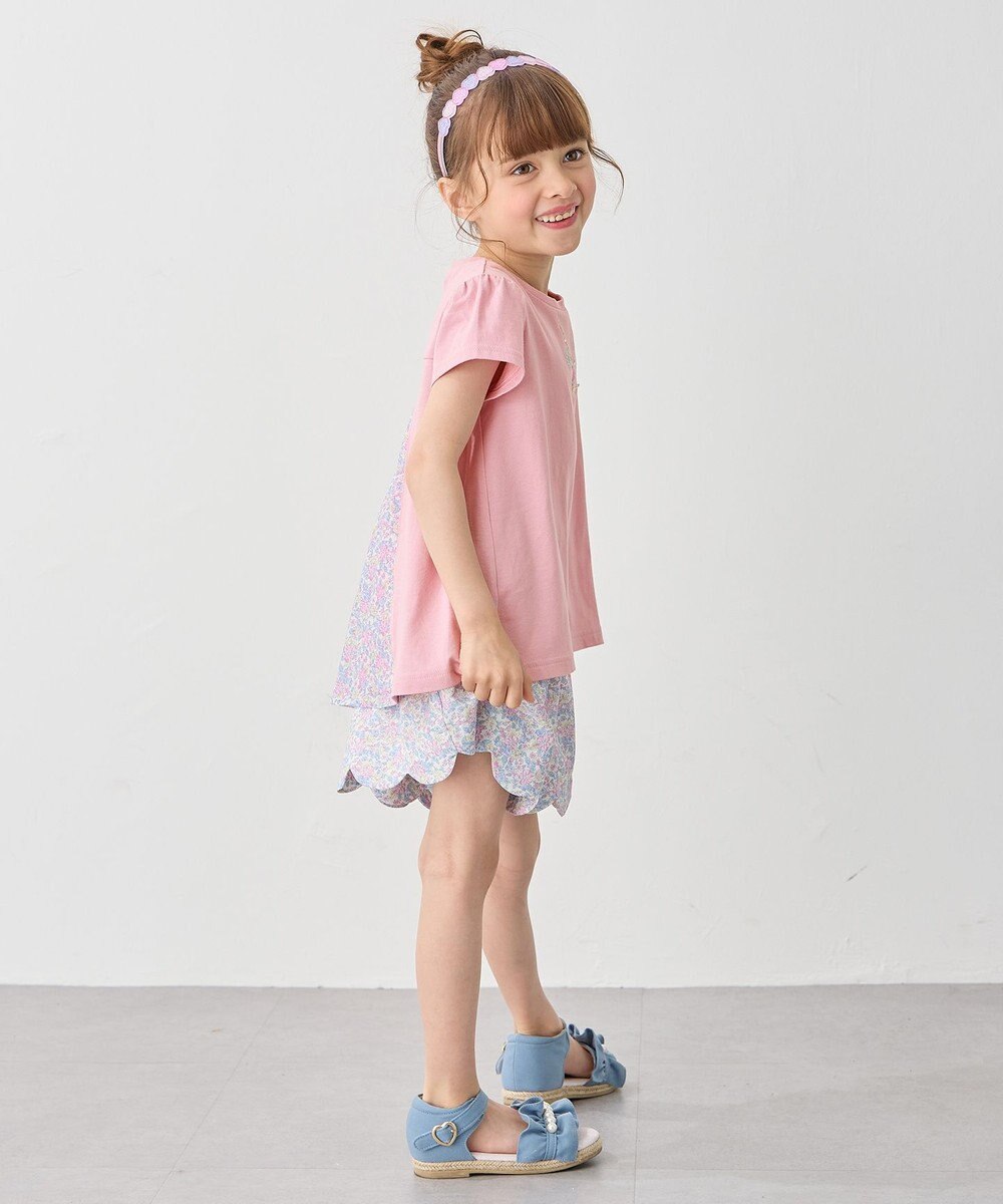 ANY KIDS 接触冷感 しろくま バックシャン Tシャツ 