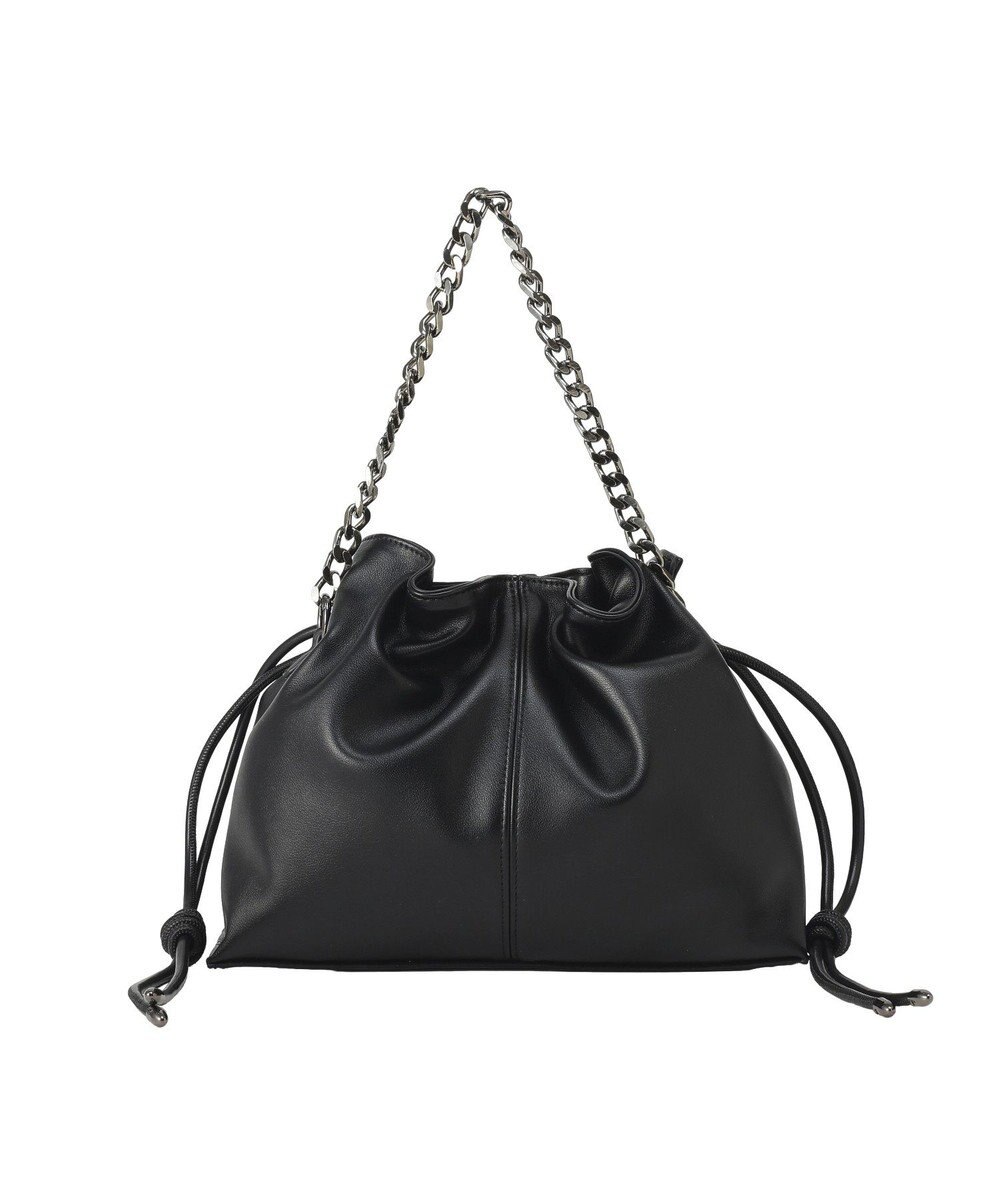 YECCA VECCA 2wayチェーンギャザーバッグ 