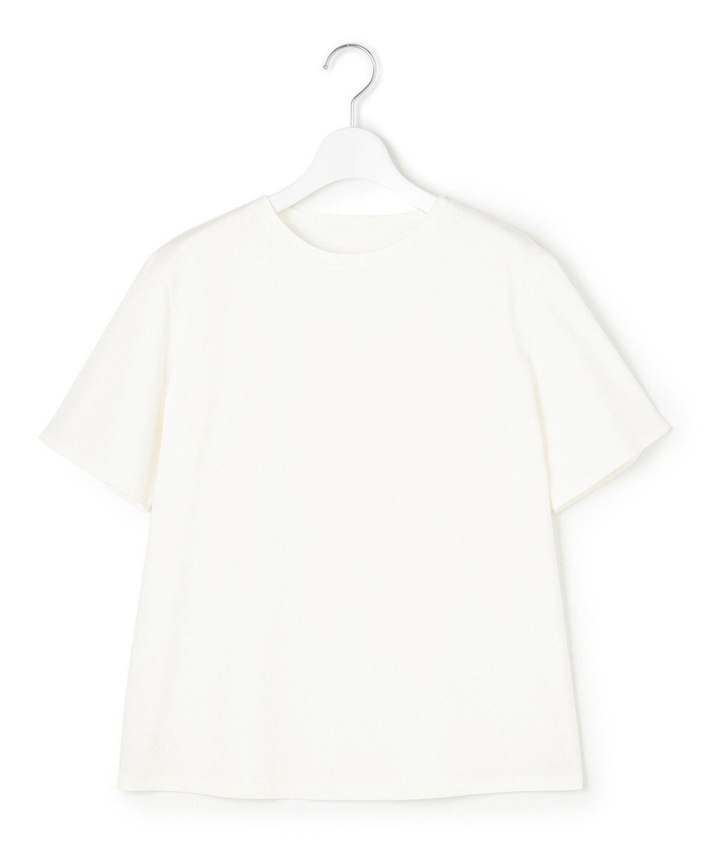 23区 S 【好評につき新色追加/汗じみ防止】エンブロイダリージャージー レースキャミソール付き カットソー 