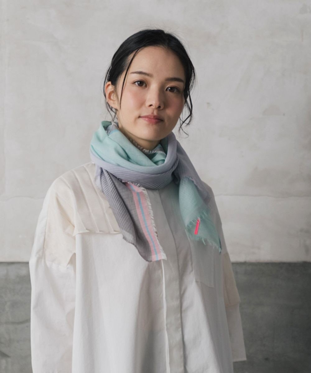 POLS 播州織 極細コットンストール Sサイズ 