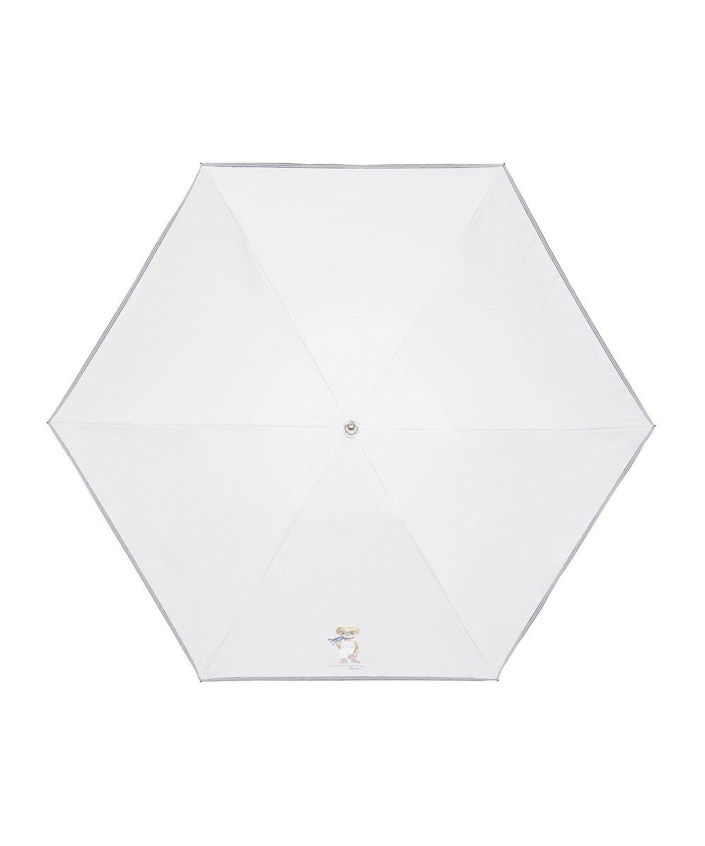 MOONBAT 【遮光率100％/遮熱/UV/軽量】POLO RALPH LAUREN（ポロ ラルフローレン）晴雨兼用日傘  ポロベア 折りたたみ傘 